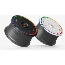 Halodısc 2 Rainbow - 4 Adet Jant Kapağı Takımı - Jant Kapağı Tesla Model Y Uyumlu