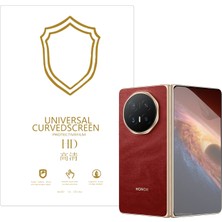 Microcase Honor Magic V6 ile Uyumlu Full Tpu Nano Ön Ekran Koruma Filmi - EKM101