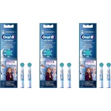 Oral-B Pro Kids Frozen Şarjlı Diş Fırçası Yedek Başlığı – 2’li Paket 3 Adet