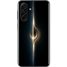 Le Balvo Samsung Galaxy A17 Uyumlu Galaksi Uzay Baskılı Silikon Kılıf