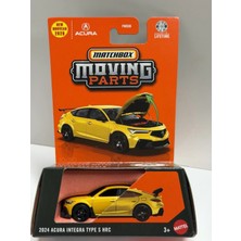 Matchbox Moving Parts 2024 Acura Integra Type S Hrc Açılır Kaput 1:64 Model Araba