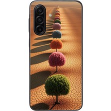 Le Balvo Samsung Galaxy A17 Uyumlu Sıralı Renkli Ağaçlar Baskılı Silikon Kılıf