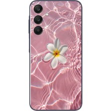 Le Balvo Samsung Galaxy A25 Uyumlu Dalgalı Papatya Baskılı Silikon Kılıf