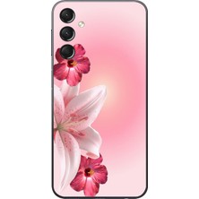 Le Balvo Samsung Galaxy A24 Uyumlu Tematik Çiçek Baskılı Silikon Kılıf