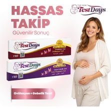 TestDays 8 Midstream Erken Ovulasyon Testi 1 Erken Gebelik Testi %99,8 Doğruluk Oranı