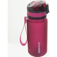 Uzspace Miniboy Tritan Su Matarası 350 ml Kırmızı BPA İçermez Hafif ve Kullanışlı