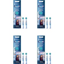 Oral-B Pro Kids Frozen Şarjlı Diş Fırçası Yedek Başlığı – 2’li Paket 4 Adet