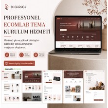 Ecomlab WordPress Woocommerce Tema Kurulumu | Profesyonel E-Ticaret Web Sitesi Kurulum Hizmeti