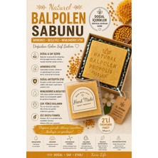 Kaia Life Doğal Bal Polen Propolis Sabunu 2’li Set – Besleyici, Nemlendirici, Arındırıcı El Yapımı Bitkisel Sabun 125 gr x2
