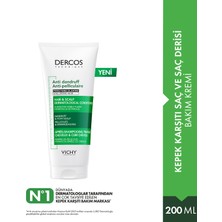 Vichy Dercos Kepek Karşıtı Krem 200 ml Saç & Saç Derisi İçin Nemlendirici Etkiyle