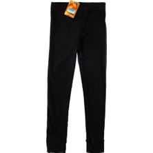 Berrak Çocuk Siyah Termal Alt İçlik 848-01 Polyester Materyal ile Outdoor Kullanım için Erkek Çocuk