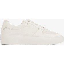 Calvin Klein Kadın Krem Sneaker
