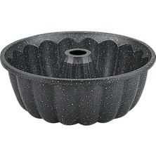 Thermoad Granit Kek Kalıbı Gri 26 cm Derin Yapısı ile Çok Amaçlı Kullanım Sağlar