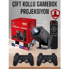Android Projeksiyon ve Çift Kollu Game Box