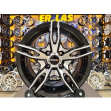 Slk Jant 4 Adet SLK-2087 6*14 4*100 ET35 73.1 Black Machıned Jant (Takım)