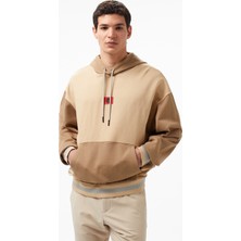 Hugo Erkek Bej Sweatshirt