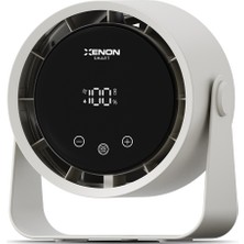 Xenon Smart Taşınabilir Masaüstü Fanı | 100 Kademe Kontrol, Şarjlı, Dokunmatik Ekran, 2000MAH, Usb-C (X6113)