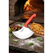 Lazbisa Silver Serisi Mutfak Bıçak Hilal Börek Bıçağı Pizza Pide Bıçağı Günlük Kullanım ( Mft-243 )