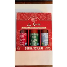 Seres Gourmet Seres Foods Acı Sos Serisi Jalapeno Trüflü ve Louisiana 3X100G
