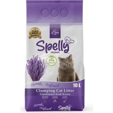 Spelly Premium Kedi Kumu Lavanta