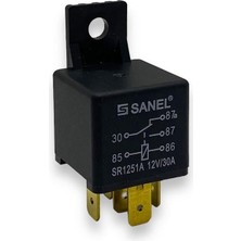 Essan Sanel 12V Röle 5 Uçlu 30 A