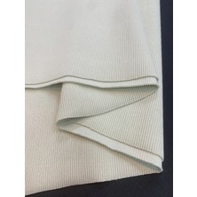 Yiğit Kumaş Taş Rengi Ribana Fitilli (Kaşkorse) Kumaş - (Ende Hafif Çizgi)