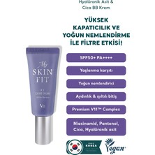 Village 11 Factory My Skin Fit BB Krem SPF50+ PA++++ 20 ml Tüm Cilt Tipleri İçin Aydınlatıcı Etki
