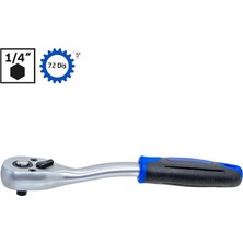 Titi 6571 Cırcır Lokma Kolu 1/4" 72 Diş