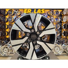 Dy Jant 4 Adet DY-1826 7*16 6*120 ET45 57.1 Black Machıned Jant  (Takım)