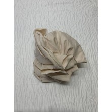 Yiğit Kumaş Ince Ribana Kumaş - Parça 45X160 cm - Krem