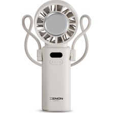 Xenon Smart El Vantilatörü | Peltier Soğutma, 100 Kademe, 3600mAh, 8300 RPM, USB-C, Askılı (Beyaz-X6111)