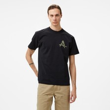 Huf Gleam Erkek Siyah Tişört