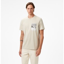 Boss Container Erkek Açık Bej T-Shirt