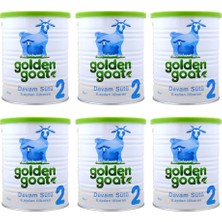 Golden Goat 2 Keçi Devam Sütü 400 gr (6'lı Avantaj Paketi)