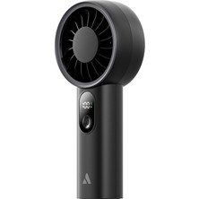 Aecooly Dijital LED Göstergeli 5 Kademeli Portatif Soğutucu El Fanı Mini Vantlatör Şarjlı