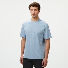 Hugo Dapolino Erkek Mavi T-Shirt