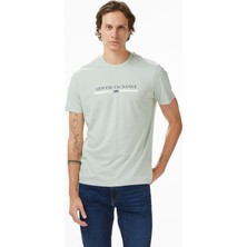 Armani Exchange Erkek Gri T-Shirt