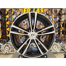 Bk Jant 4 Adet BK-5739 8*17 5*120 ET35 72.56 Black Mack Xl Jant (Takım)