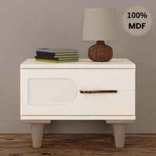 Comiet Açelya  Mdf  Ayaklı Tasarım Komodin