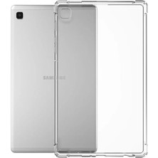 Samsung Galaxy T220 Tab A7 Lite 8.7 Kılıf Anti Shock Tablet Silikon - Şeffaf
