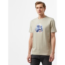 Boss Erkek Bej T-Shirt