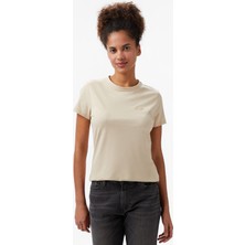 Boss Elogo 20 Kadın Bej T-Shirt