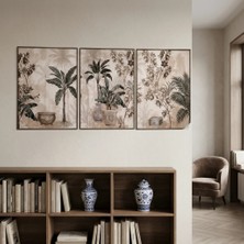 Akıllı Kağıt Statik Tutunma Özellikli Tablo - Poster Çiçek (Model- 85)
