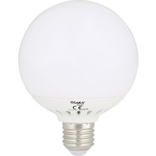 Osaka Light 15W LED Glob Ampul E27 Günışığı 3000 Kelvin 100 Watt Eşdeğer Güç Tüketimi