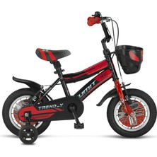 Ümit 1202 Trend-Y-Bmx-Sepet-V-Erkek Çocuk Bisikleti 12 Jant Siyah Kırmızı