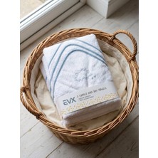 Mothercare 3lü %100 Saf Pamuk Kapişonlu Antialerjik Dinazor Desen Bebek Banyo HAVLUSU75X75