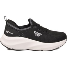 Walkway Siyah Beyaz Memory Foarm Hafif Unisex Spor Ayakkabı B25RA299 G