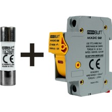 Mexxsun 20A 1000V Dc Sigorta + Sigorta Yuvası