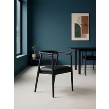 Gazzini Furniture Ikon Kolçaklı Iskandi Ahşap Sandalye
