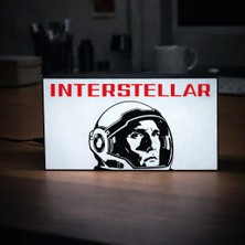 Gişe Arts Masa Lambası - Interstellar (Yıldızlararası) Adaptörlü Dekoratif & Hediyelik Lamba
